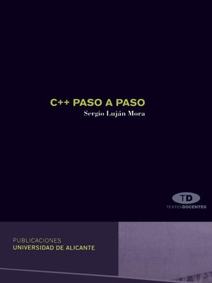 cover image of C++ paso a paso